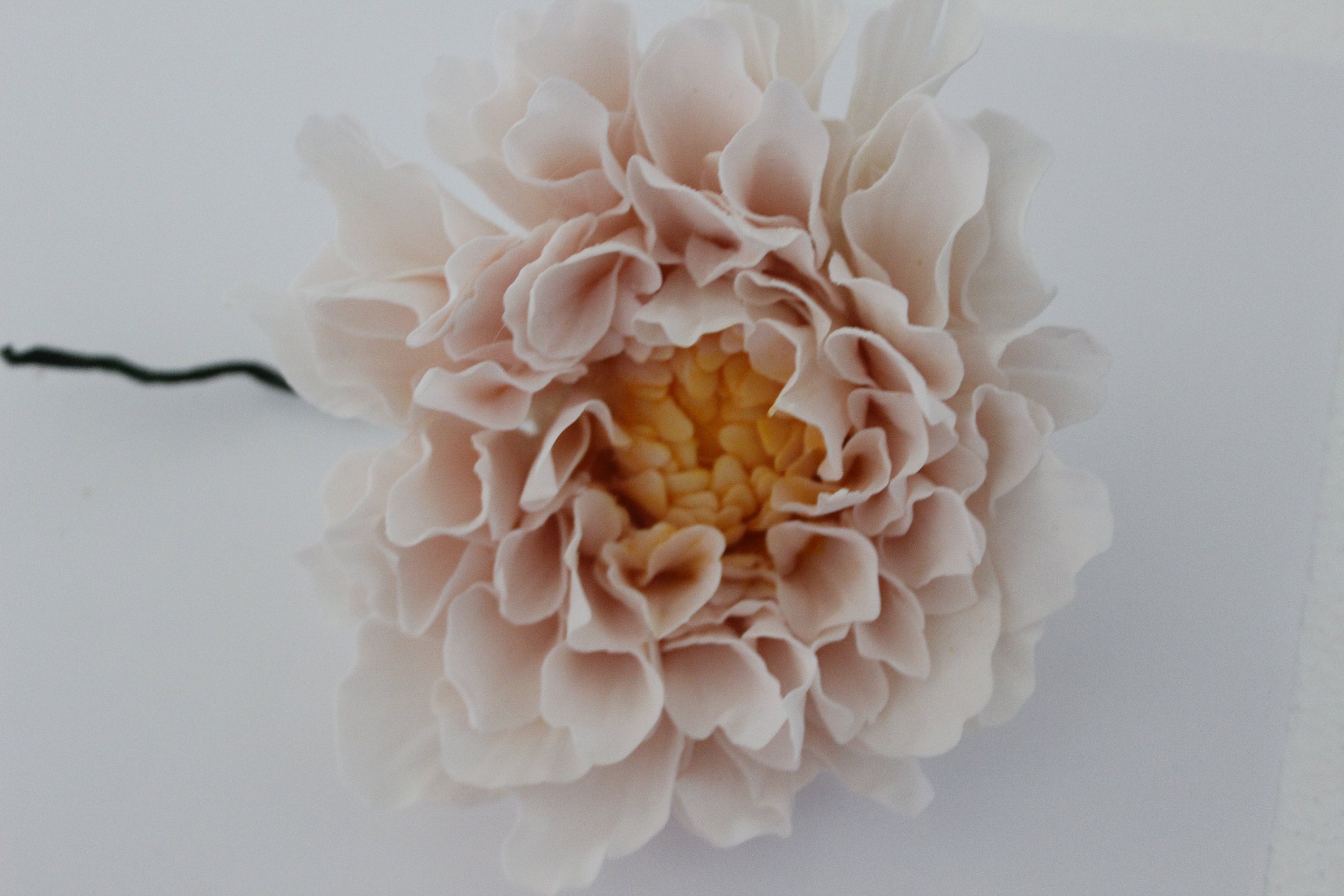 Dahlia Fondant Flowers Fondant Dahlias Gumpaste Flowers Cake Etsy