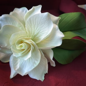 Gardenia sugar flower cake topper wedding cakes