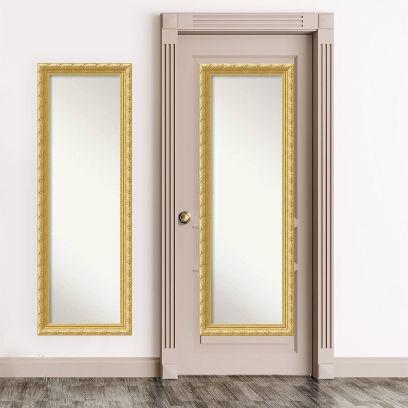 Versailles Gold Framed Fulllength Door Mirror Etsy