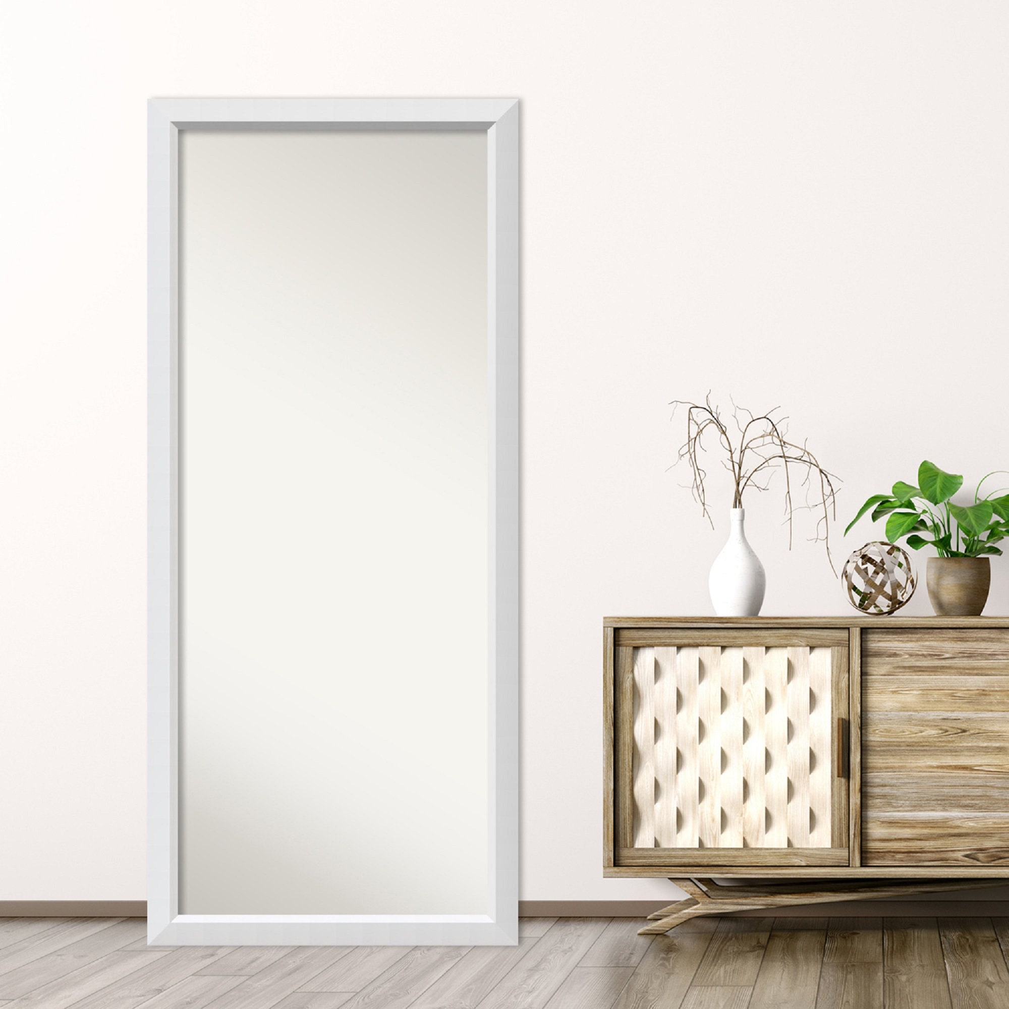 White leaning mirror deals