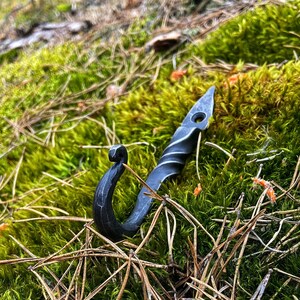 Hand Forged J Hooks Clothes Hook Pot Hook Iron Hook Kitchen Hooks