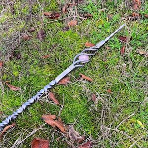 Magic Staff 59&quot; Walking Wizard Druid Volva Mage Shaman Elven Viking Personalized staff gift