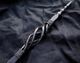 Völva Staff Handmade Staff of the Vǫlur Völva Wand Asatru Witch Staff Gift Magic Wands Viking Norse Shaman Staff