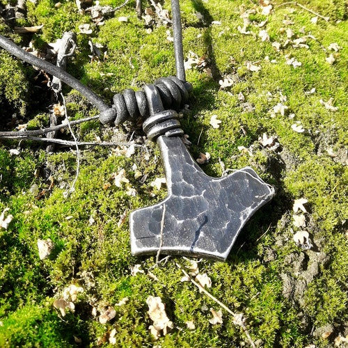 Hand Forged Viking Mjolnir Thor's Hammer 3 Norse Nordic - Etsy