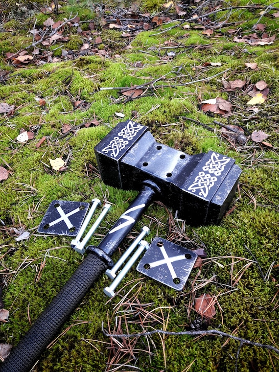 Viking Hammer X2 Sledgehammer Crossfit Mjolnir Norse War Hammer