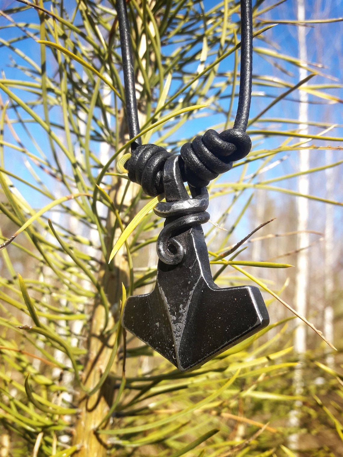 Hand Forged Viking Mjolnir Thor's Hammer 4 Norse Nordic | Etsy