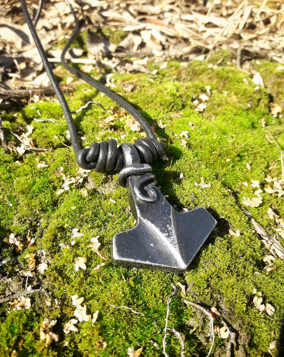 Hand Forged Viking Mjolnir Thor's Hammer 4 Norse Nordic Odin Thor ...