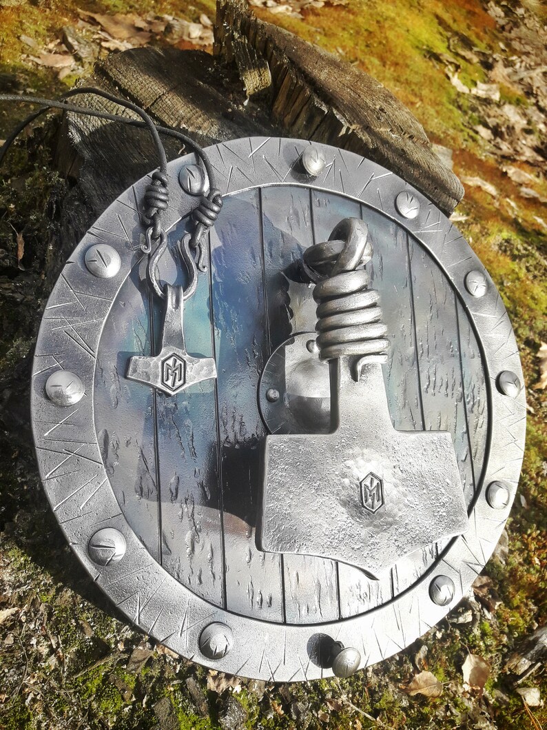 Viking Mjolnir the Door Knocker Thor's Hammer Norse Father Etsy