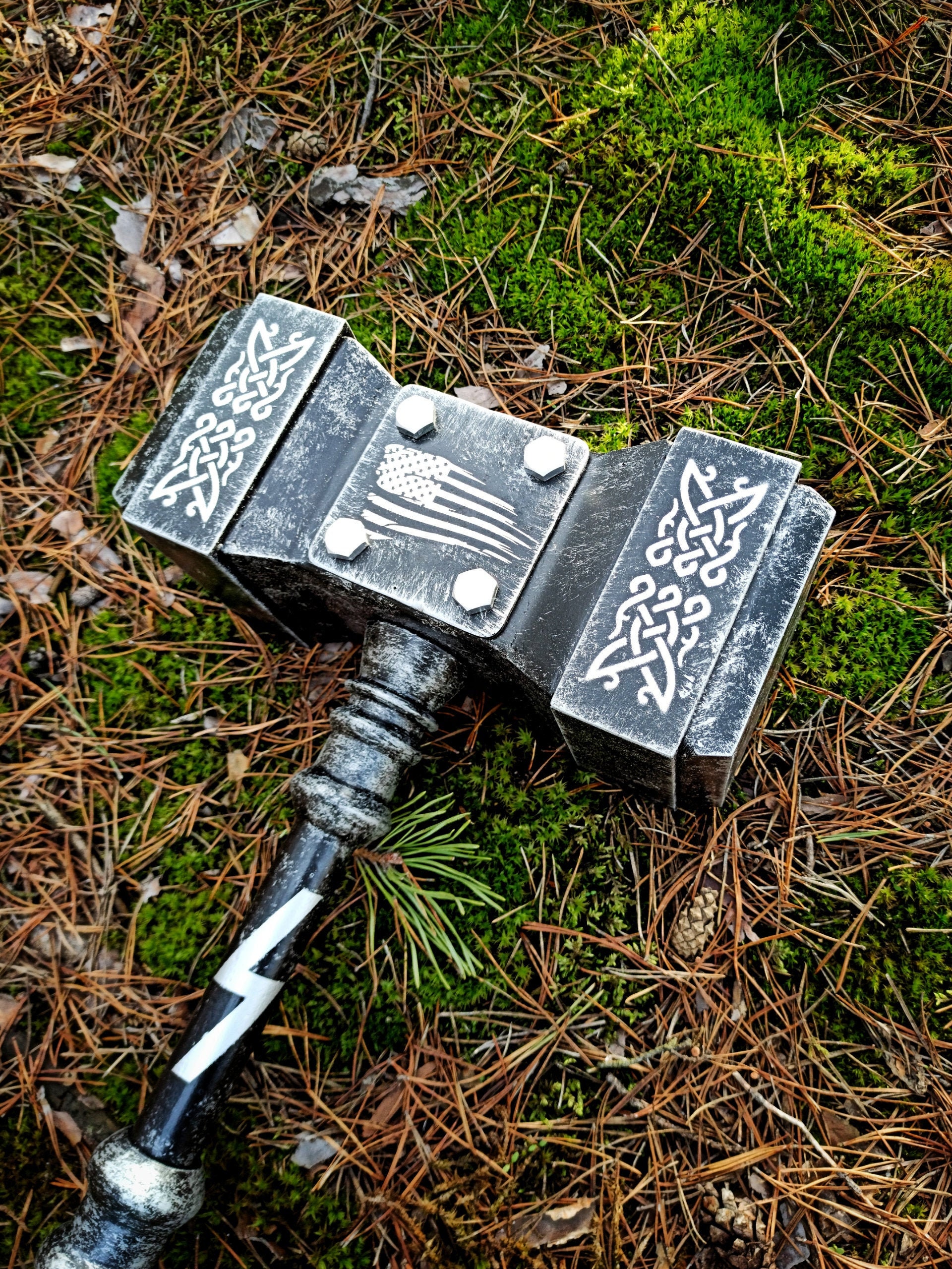 Sledgehammer "Monster" Crossfit Mjolnir Norwegian War Hammer Nordic One Thor Gift Warhammer Fathers Day Gift Personalized gift