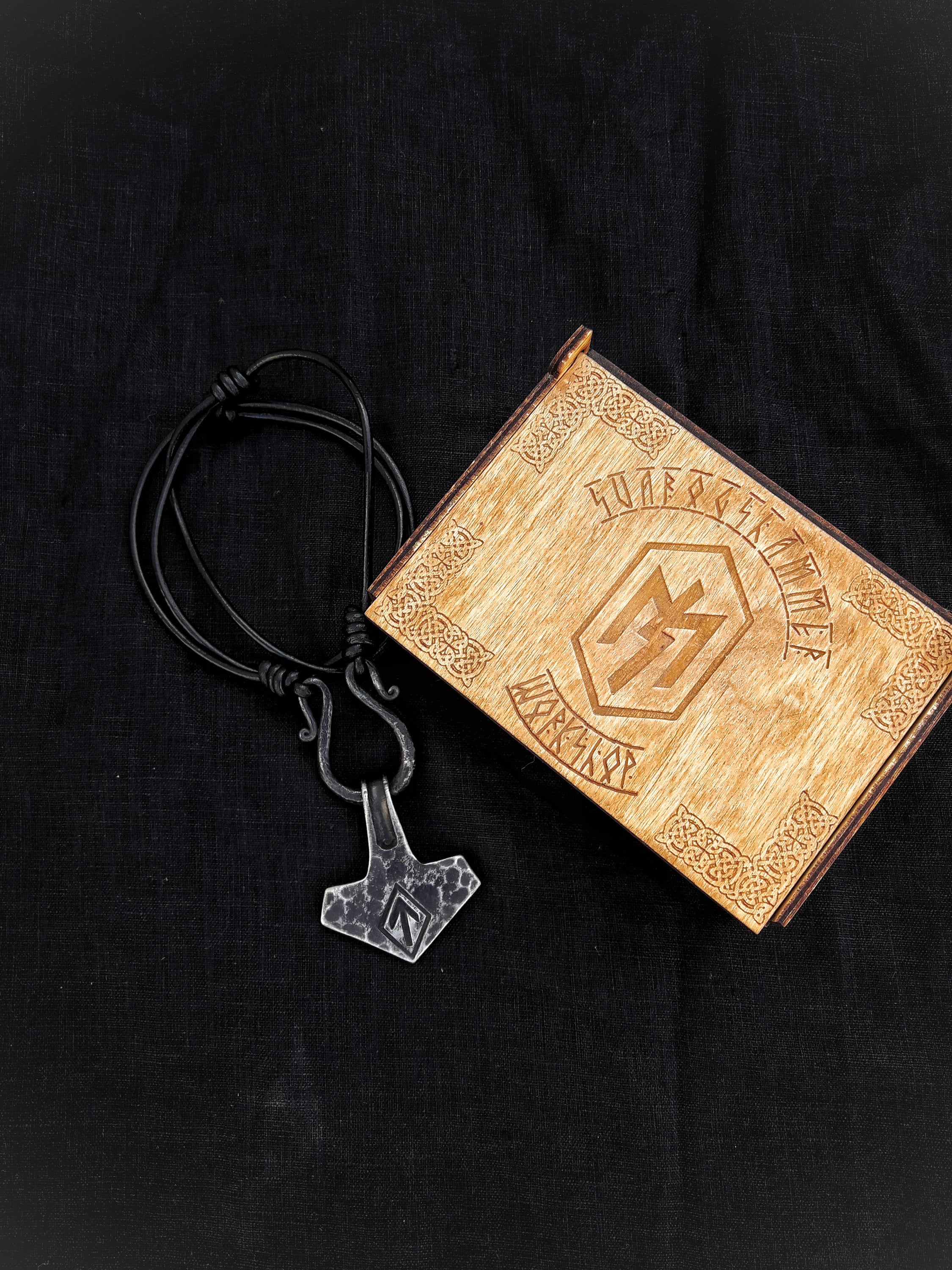 Hand Forged Viking Mjolnir Thor's Hammer 5 Tiwaz Norse - Etsy