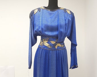 Vintage Silk Beaded / Sequin Dress