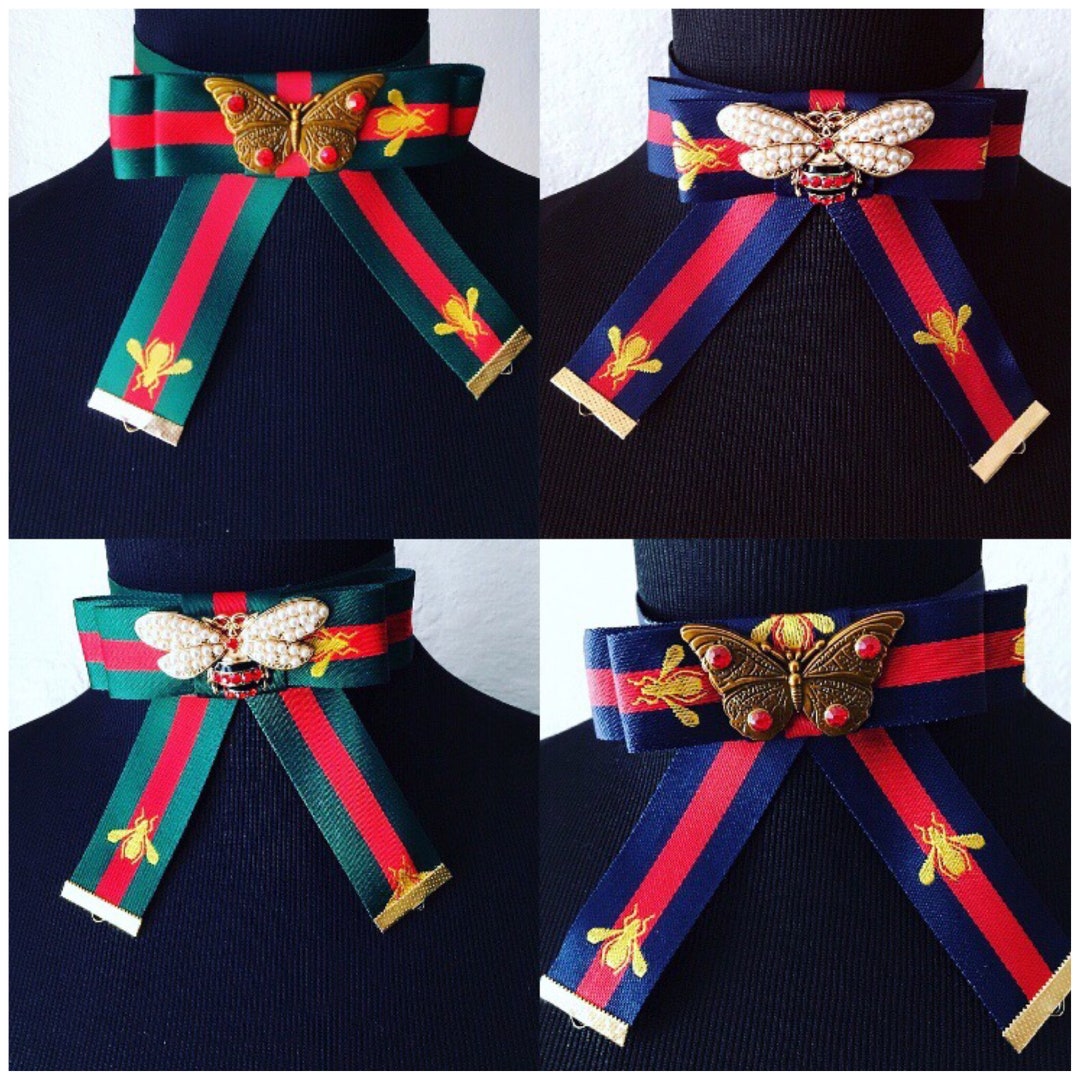 Choker Necklace Me Out Ribbon Bow Choker Etsy