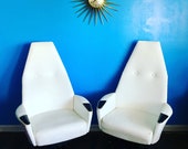 Mid Century Modern Adrian Pearsall for Craft Associates Pair of Lounge Chairs