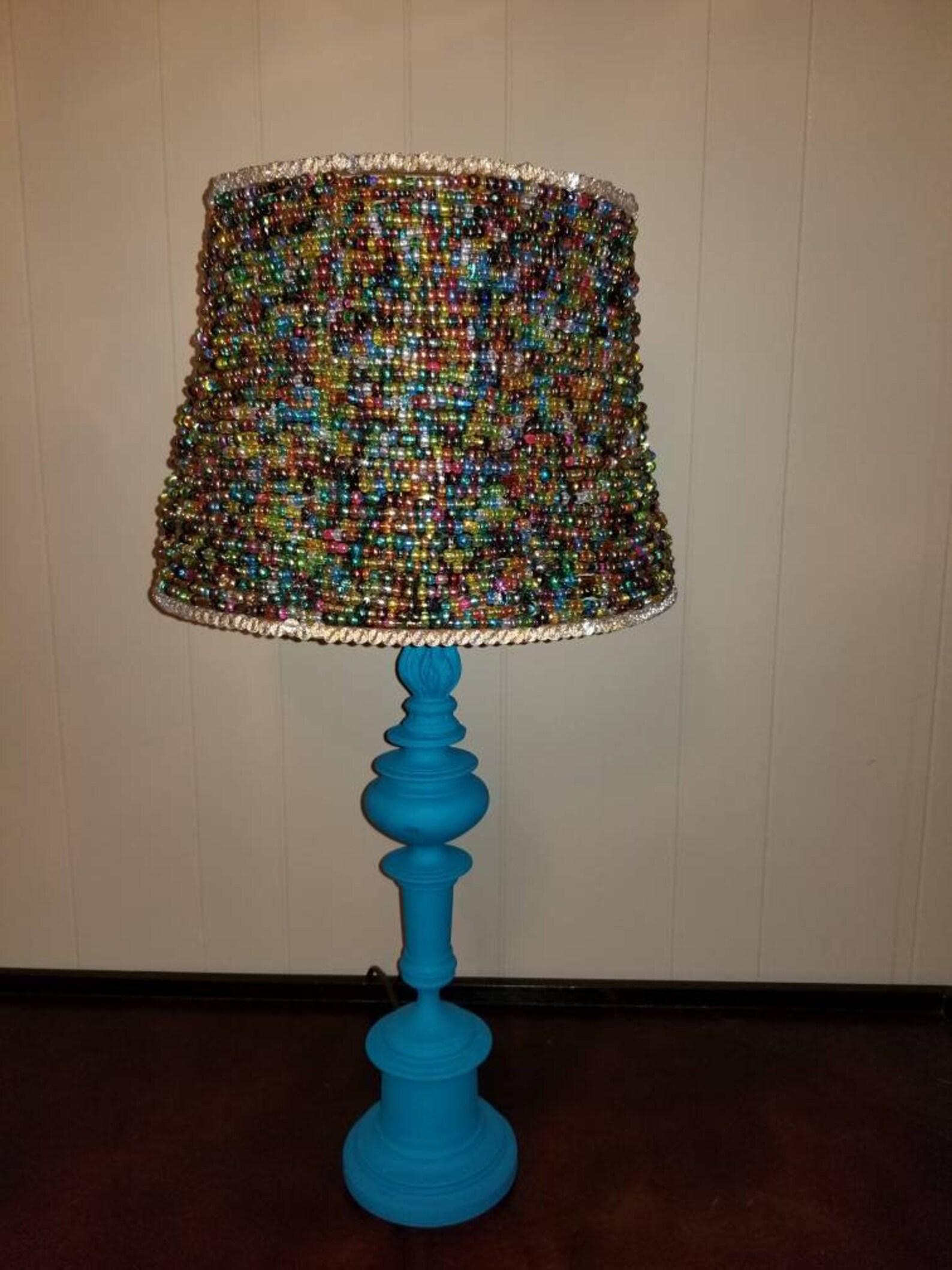 Beaded Lampshade Etsy