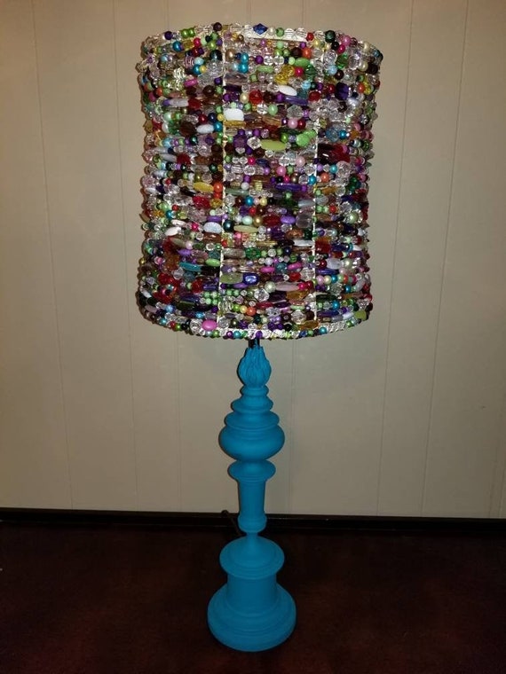 Beaded Lampshade | Etsy