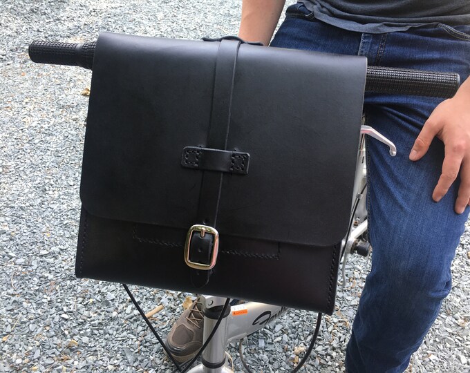 American Made Leather Bag (Bike Bag, Purse, EDC)