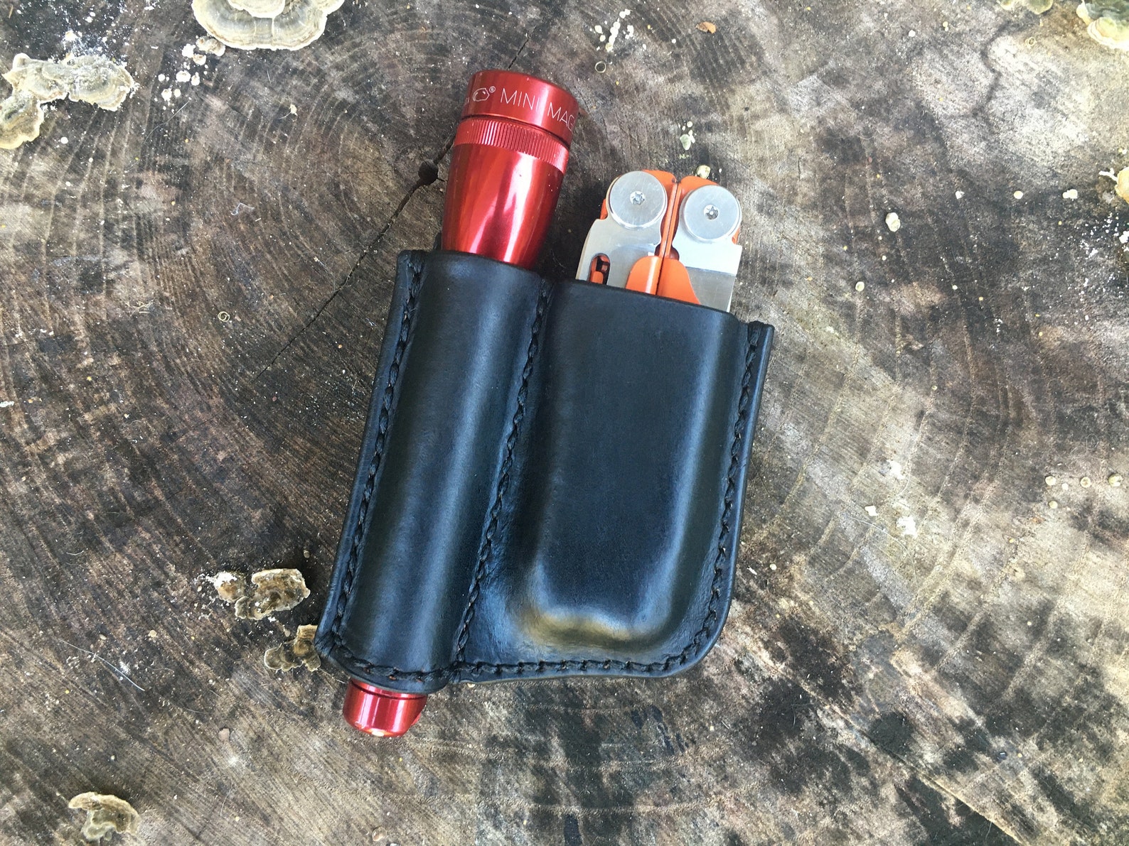 Custom Sheath for Leatherman Multi Tool and Flashlight Etsy