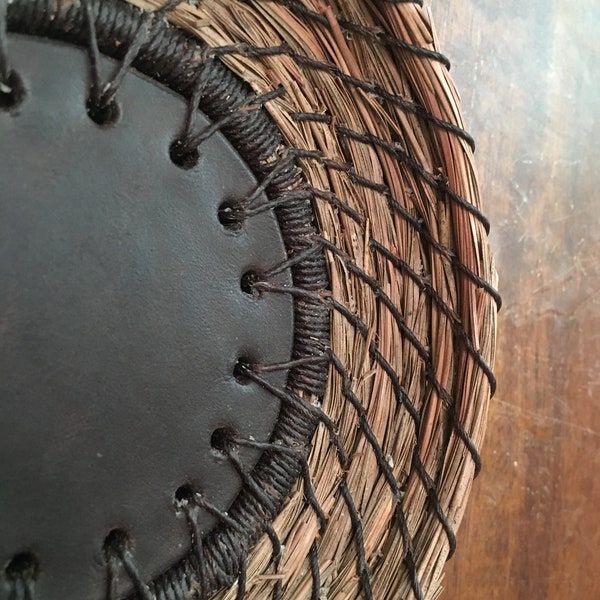 Handmade Pine Needle Basket, , American Made