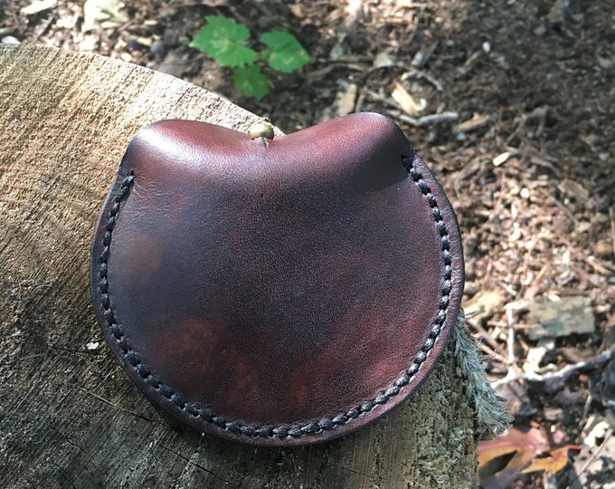 American Made Leather Pouch (Coin Purse, Ear Bud Case, Pocket Treasures, Pocket Organizer, EDC)