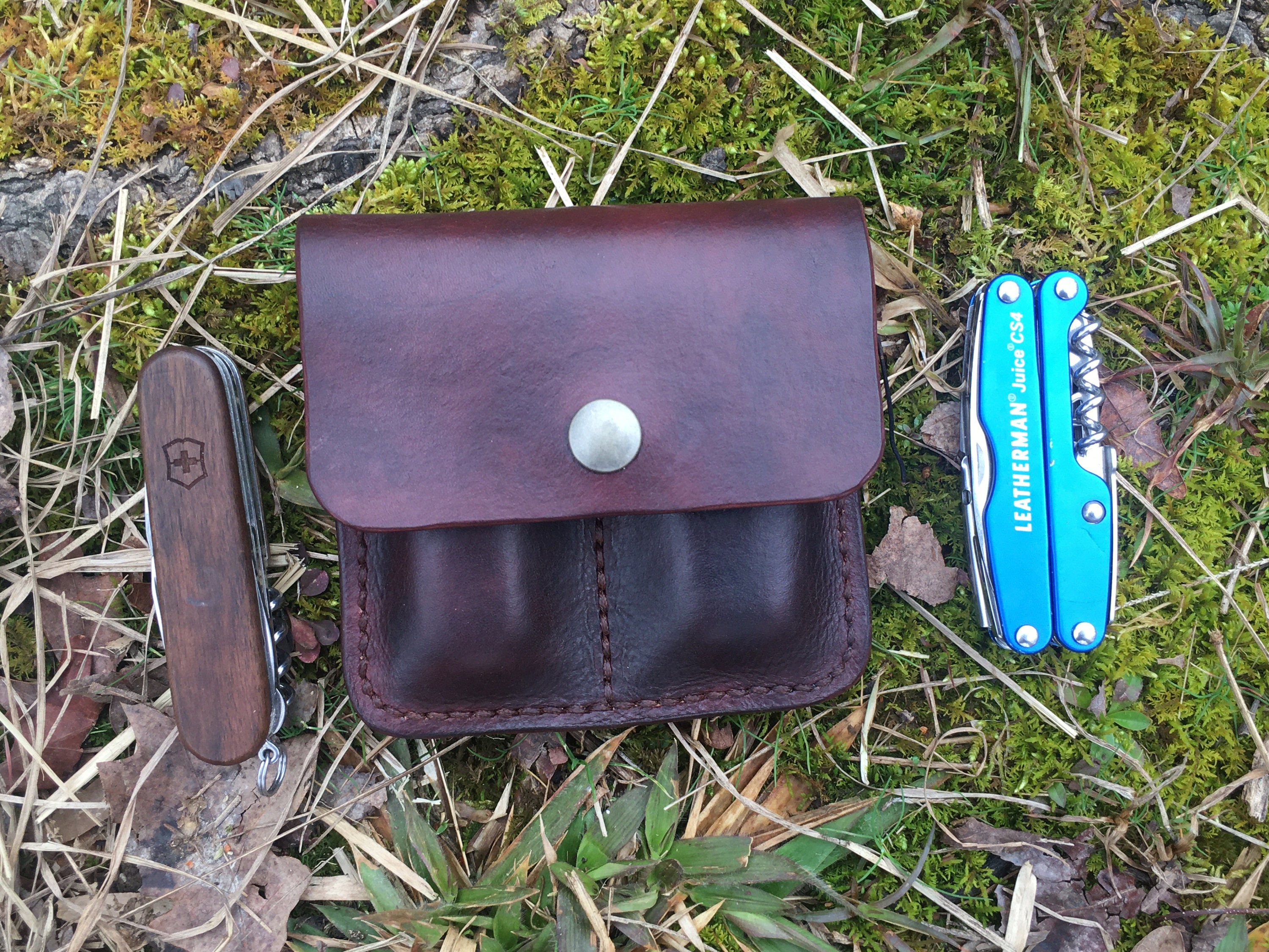 American Made Custom Leather Sheath for Multitool and Swiss Etsy