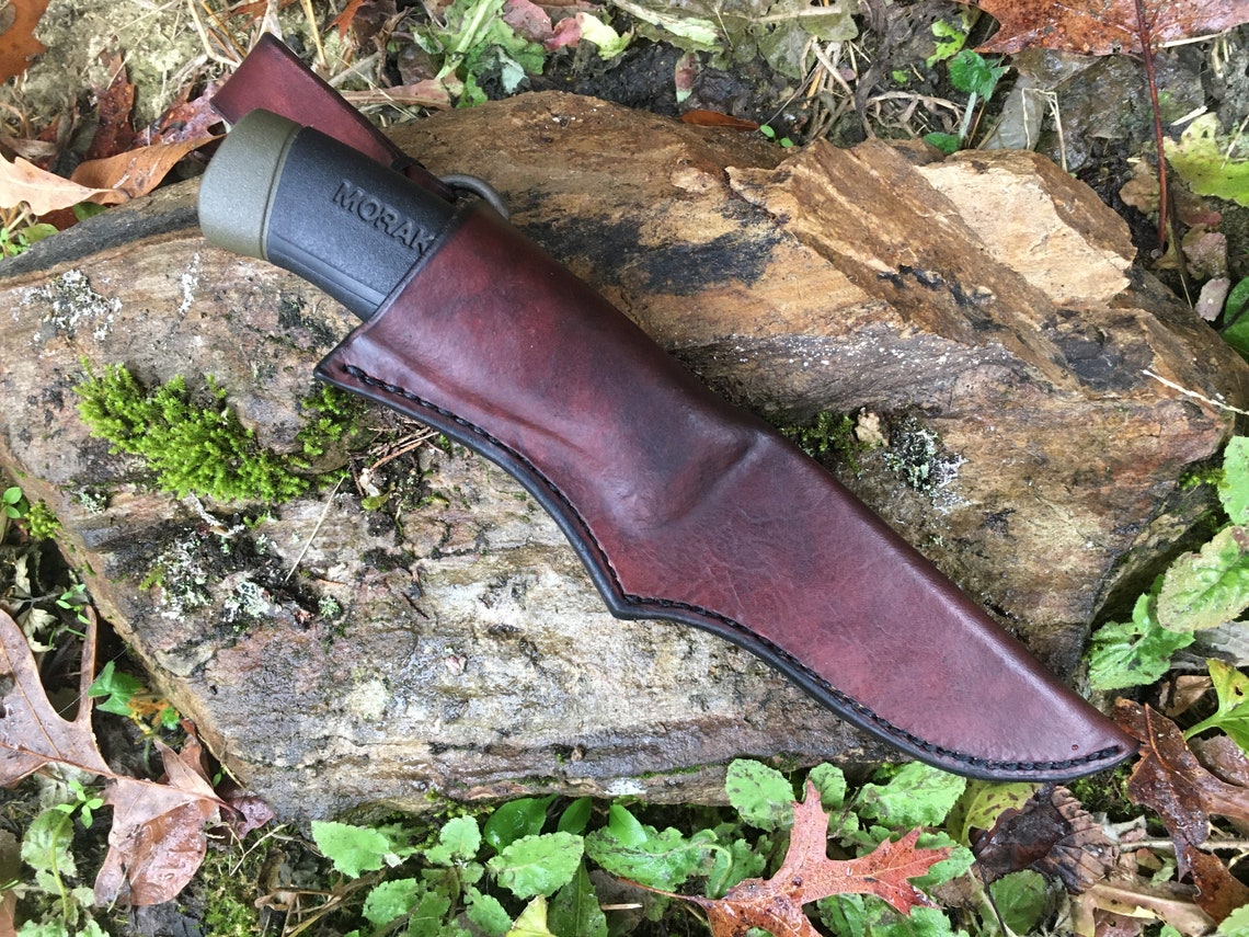 Handmade Mora Knife Sheath companion Kansbol Garberg Etsy