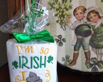 Funny Toilet Paper Gag Gift, St. Patrick,