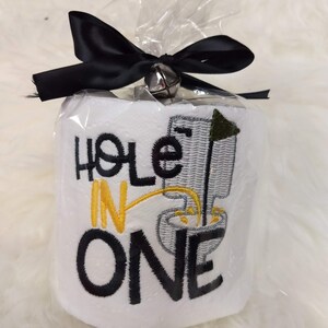 Divertente regalo gag carta igienica, housewarming, doccia, compleanno, pensionamento, Natale, Elefante Bianco, Golf