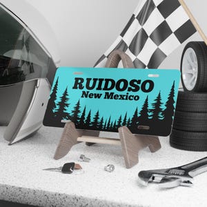 Ruidoso New Mexico Vanity Plate, Front License Plate, Custom License Plate