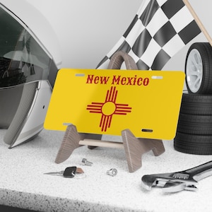 New Mexico Vanity License Plate, New Mexico Gift, Front License Plate
