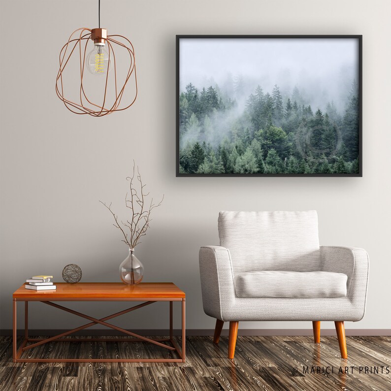 Forest Wall Art Forest Landscape Landscape Photography Etsy