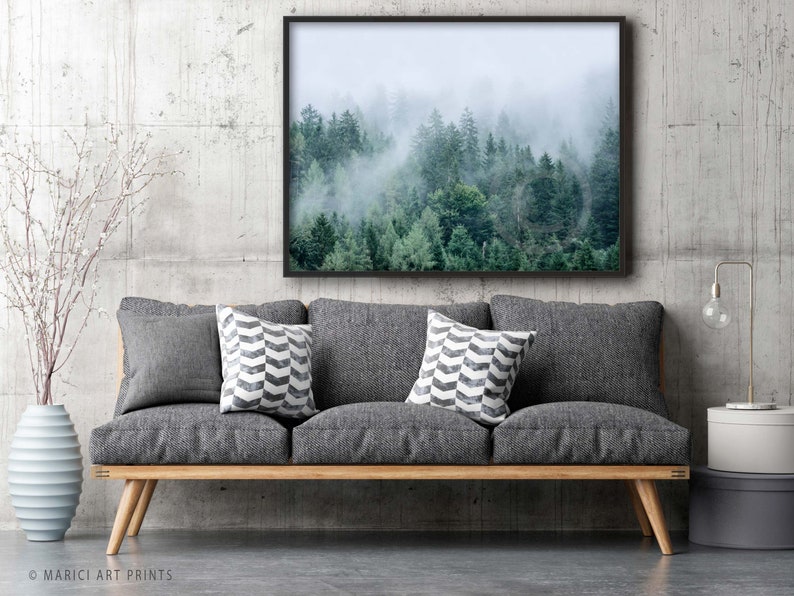 Forest Wall Art Forest Landscape Landscape Photography Etsy