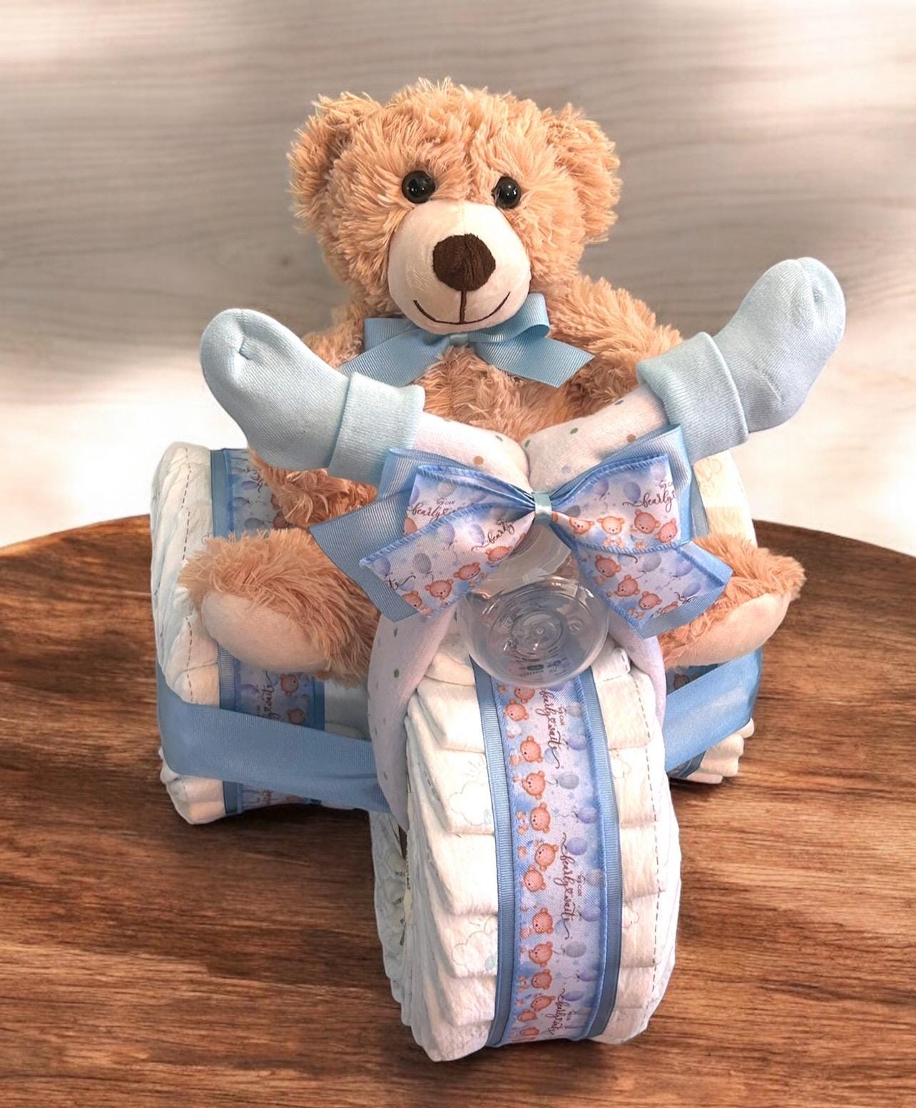 Cake Tutorial Baby Diaper Wheeler Diaper Cake Diaper Cake