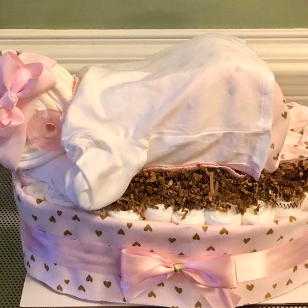 Sleeping Diaper Baby Etsy