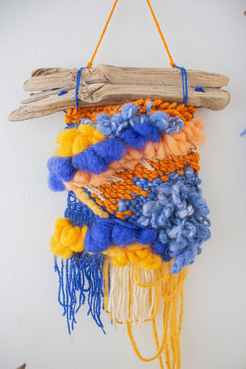 Woven Pair of Decorative Tapestries in Royal Etsy UK