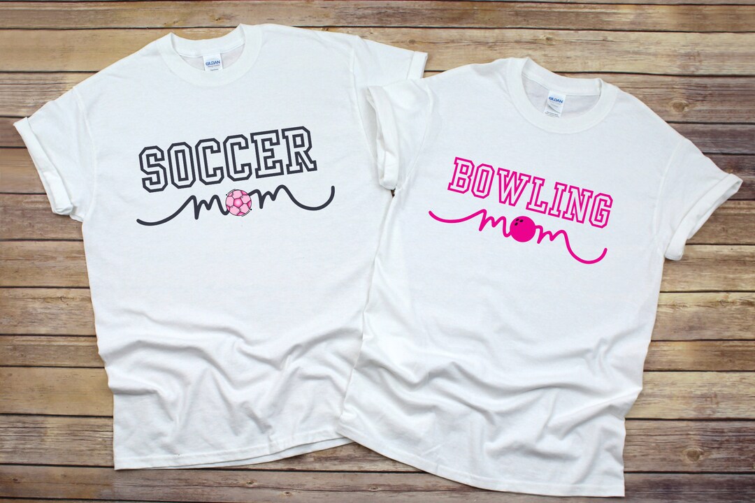 Cute Sports Mom T Shirts, Basketball, Baseball, Bowling, Tennis