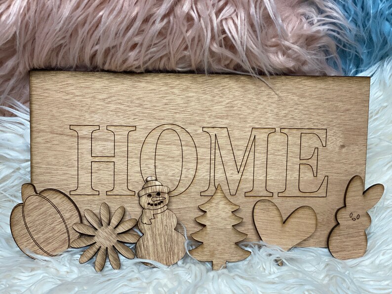 Home Seasonal Do-it-Yourself Sign.