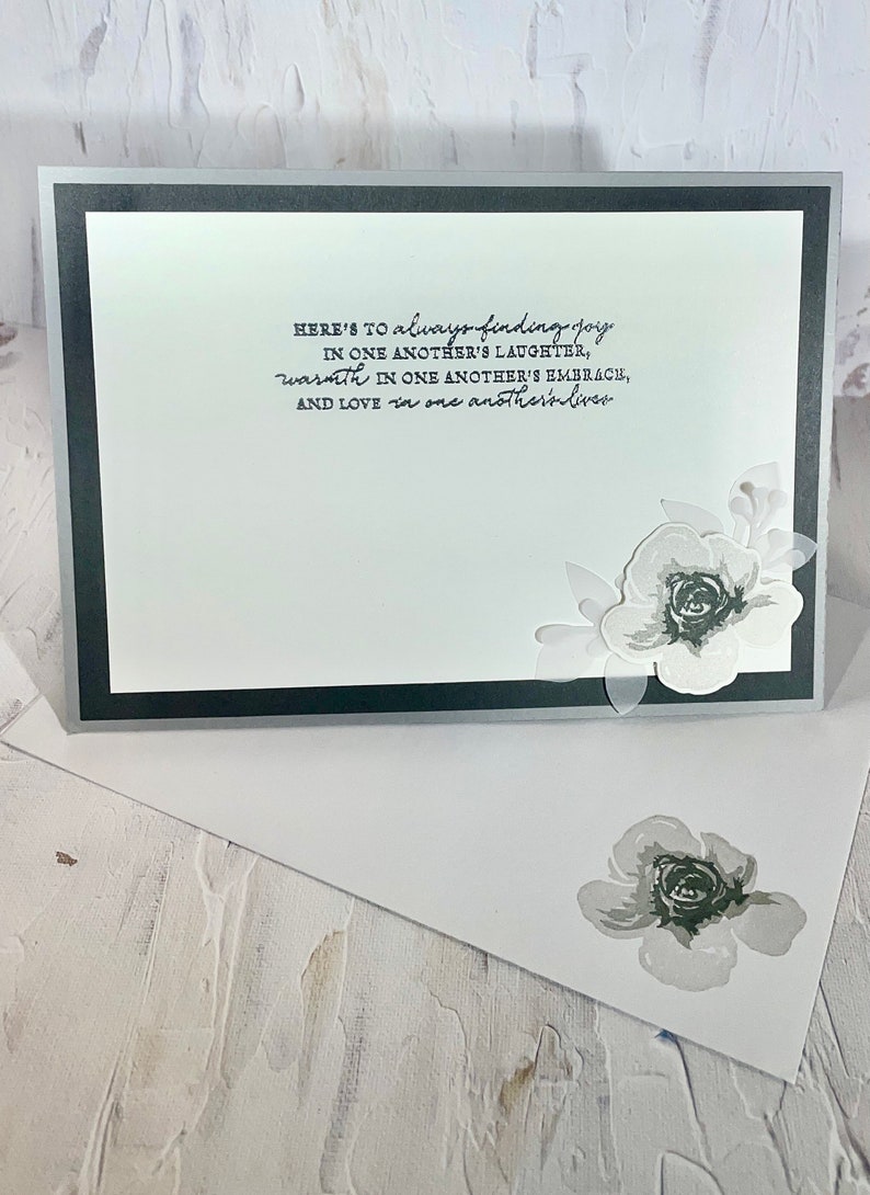 Handmade Beautiful Wedding Card