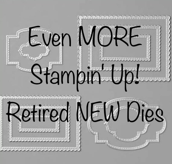 Stampin Up Retired Dies Brand New Etsy