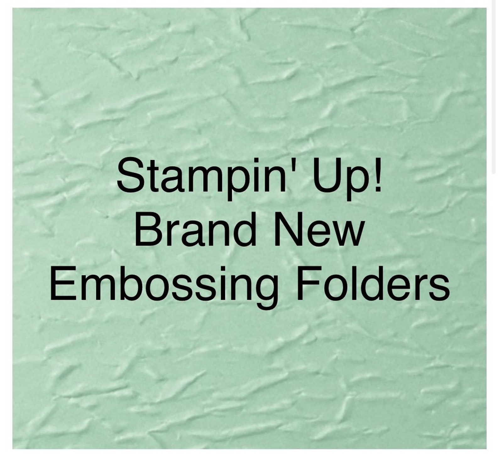 Stampin Up Retired Embossing Folders Brand New Etsy