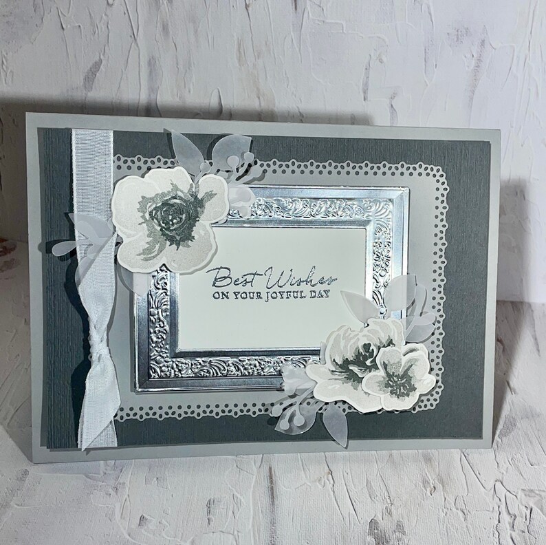 Handmade Beautiful Wedding Card