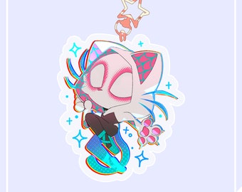 INTERNATIONAL ONLY // PREORDER // Gwen // 3in Acrylic Charm