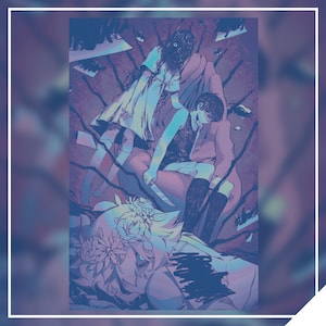 Blue Omori // 11x17in Art Print