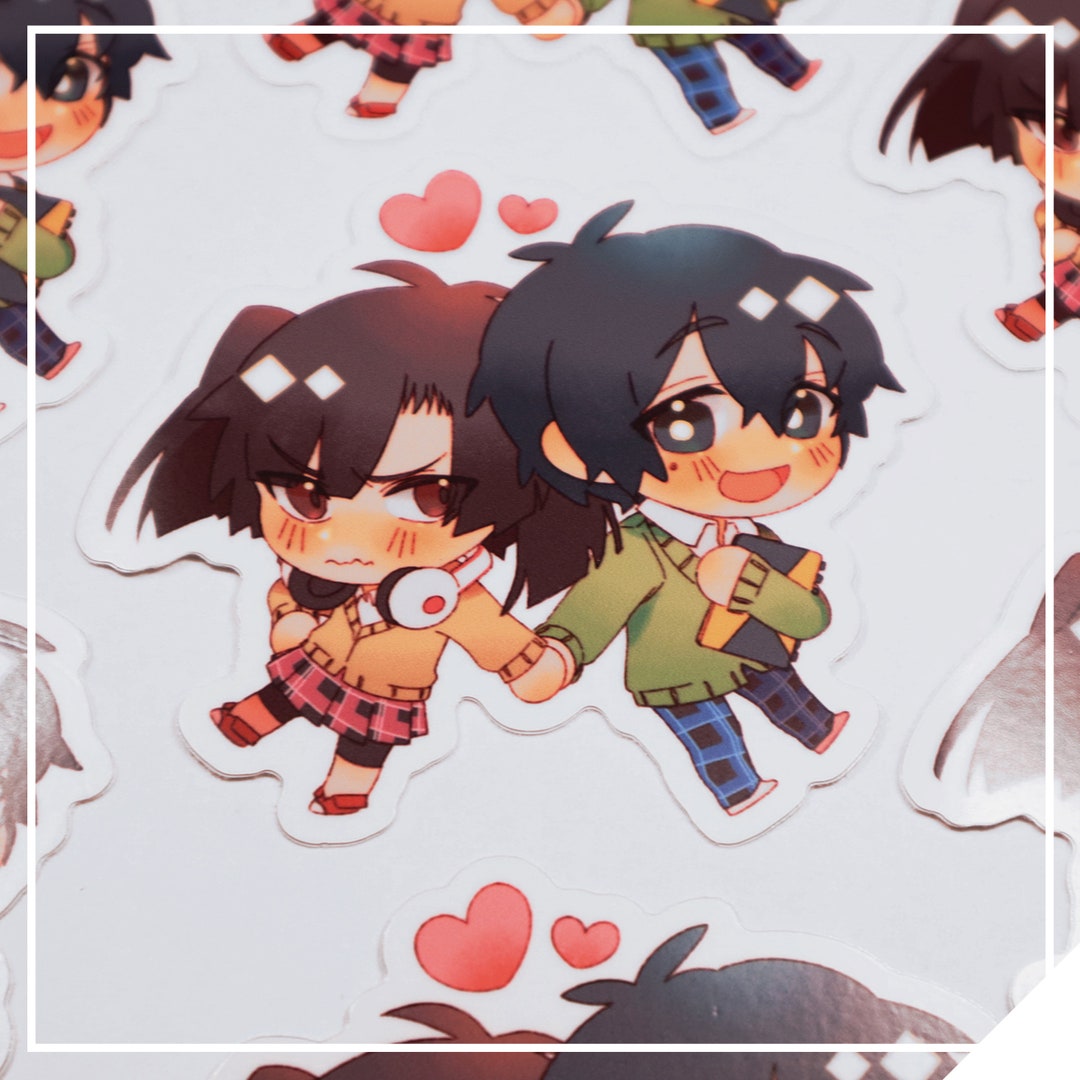 Haruka + Takane // 3in Vinyl Sticker - Etsy