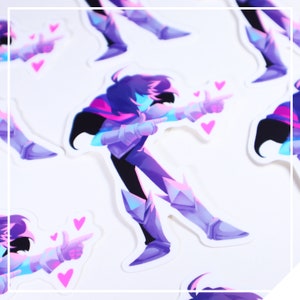 Kris&#39;s Flirt // 3in Matte Vinyl Sticker