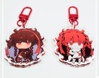 INTERNATIONAL ONLY // Azami // 2in Acrylic Charm