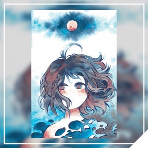 Waning Reflection // 4x6in Matte Art Print