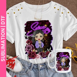 Selena Quintanilla Drawing - Selena Quintanilla PNG file - Selena Quintanilla drawing - DTF - Sublimation - Digital file