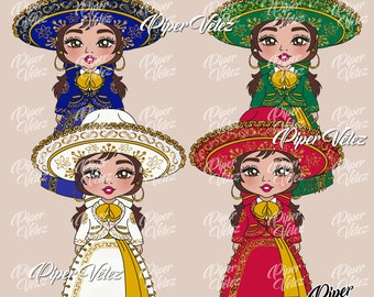 Quinceañera clipart - Etsy España Quinceañera clipart - Etsy España