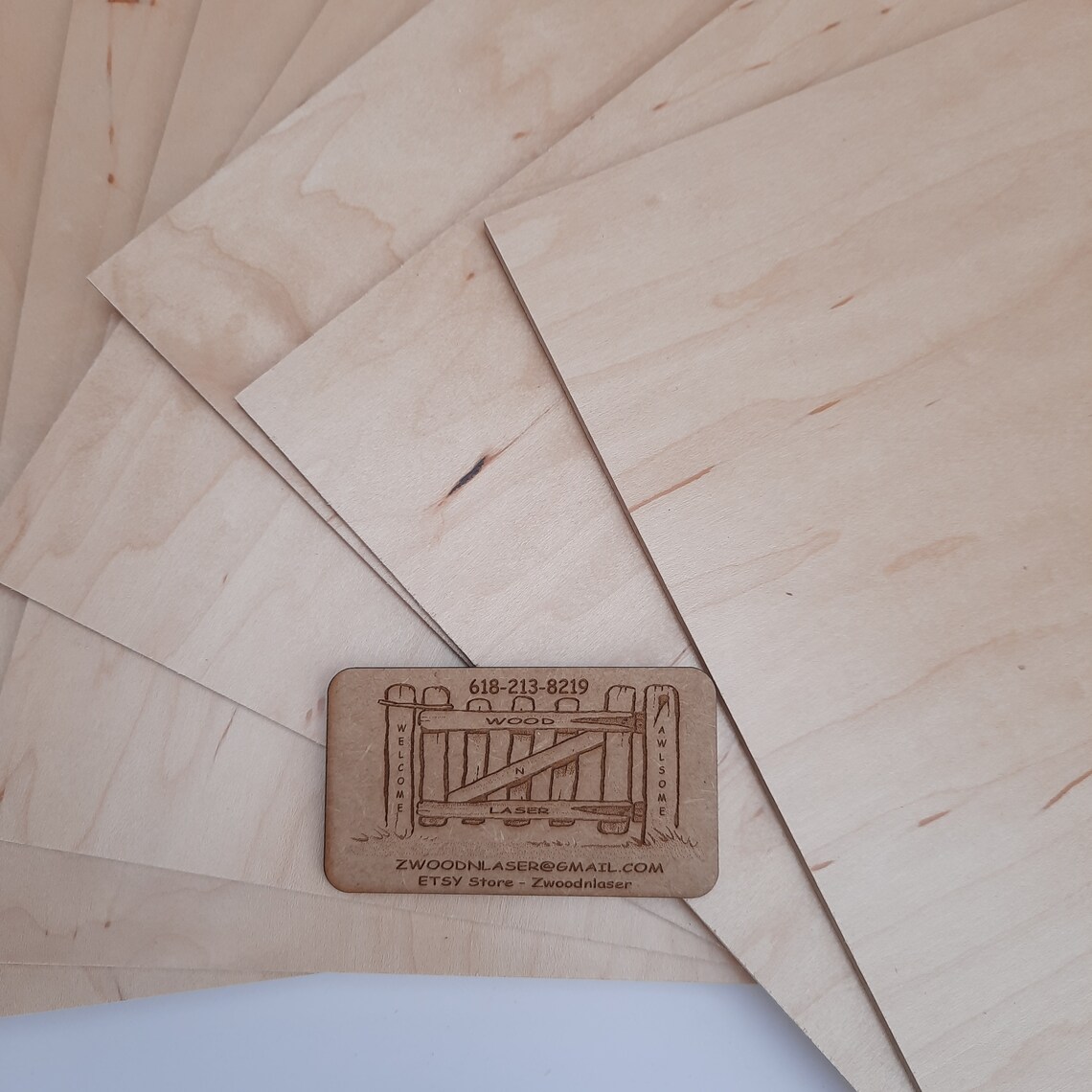 Maple 10 Pieces 1/8 MDF Core Hardwood Plywood Etsy