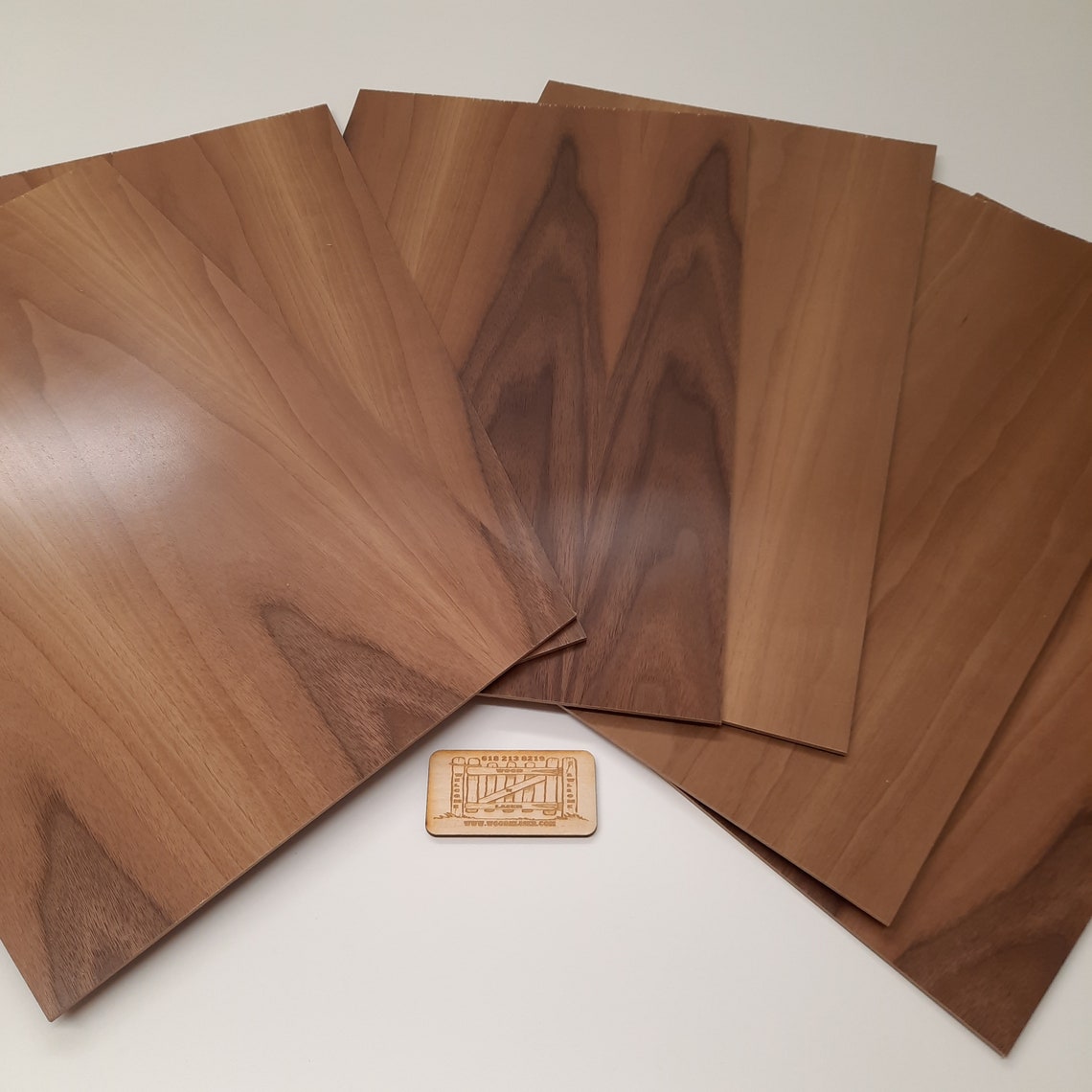 1/8 Walnut Plywood 10 pack MDF Core Hardwood Plywood Etsy